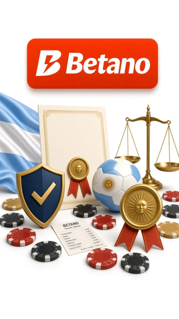 Licencia y regulación de Betano en Argentina