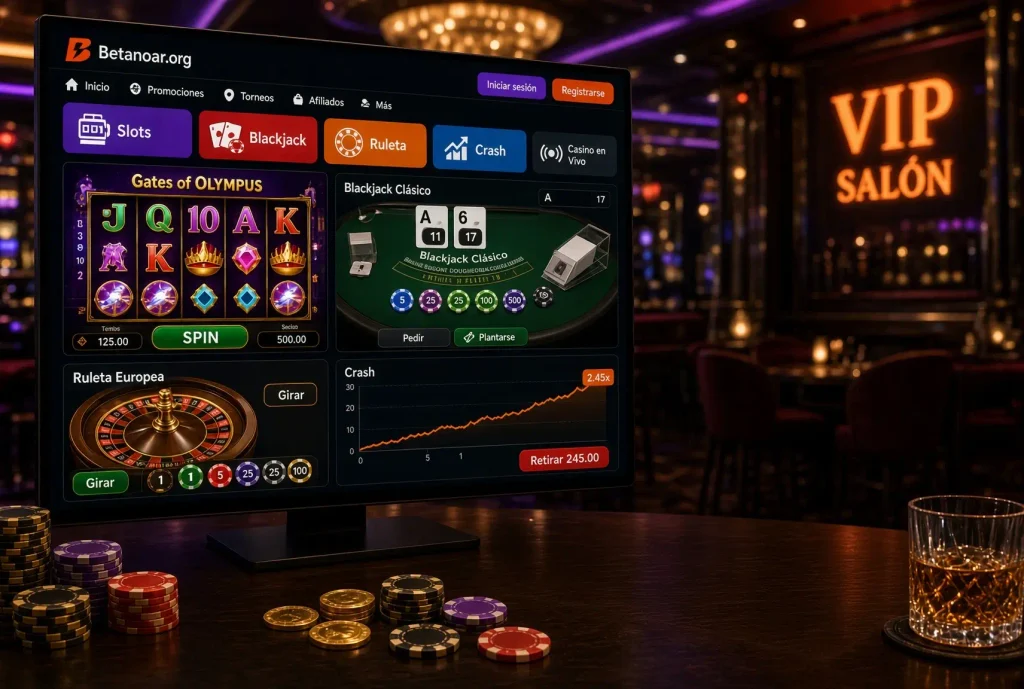 Juegos de Casino Betano