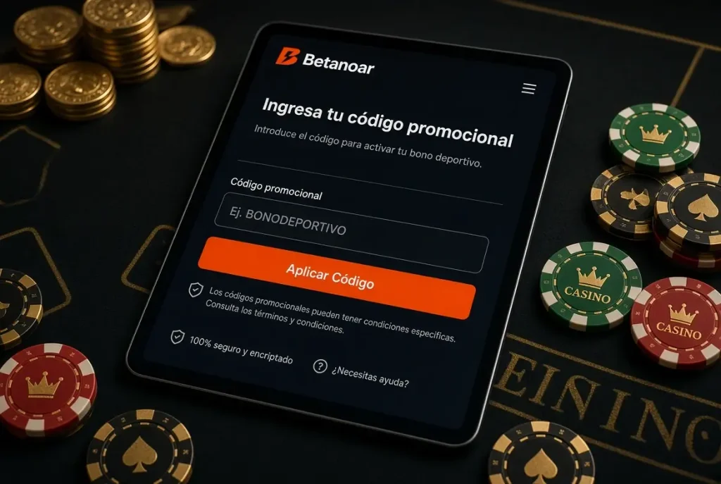 Código de bono de bienvenida Betano
